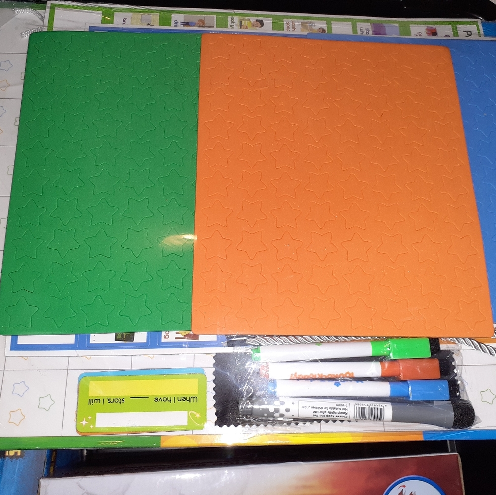 Magnetic Chore Charts for One or Multiple Kids - Picture 2 of 5